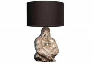 VEIOZA GORILLA 60CM, DIN METAL SI ABAJUR TEXTIL, COD 41688 - Img 5