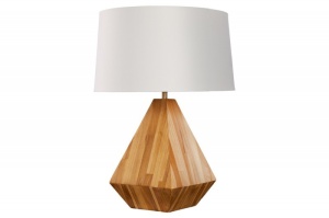 VEIOZA MODERNA, DIAMOND 60CM, LEMN TEC SI ABAJUR - Img 5