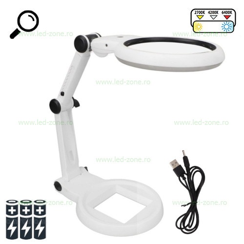 Lupa cu Lumina LED MG3B-1G
