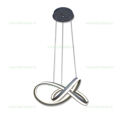 Lustra LED 150W 1 Segment Dimabila cu Telecomanda LZG3377