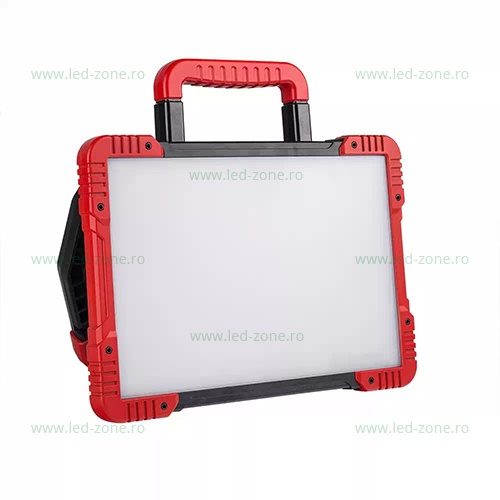 Proiector LED 60W 220V Slim Negru WORKSHOP
