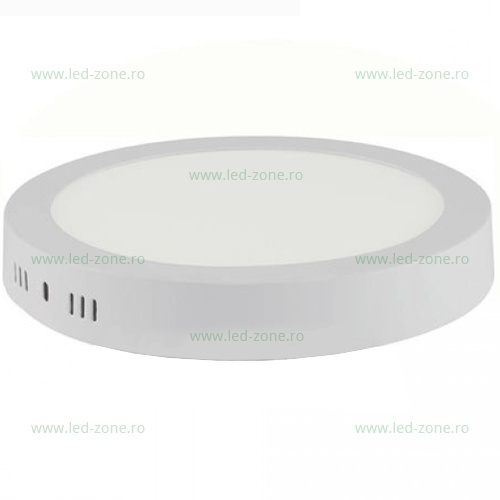Spot LED 18W Rotund Alb Aplicat
