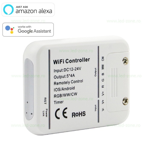 Controller Banda LED 240W Wi-Fi MiLight Alexa si Google Home