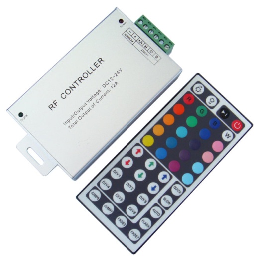 Controller Banda LED RGB 12A 144W 44 Taste IR