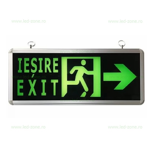 Indicator LED Exit - Iesire Sageata Lateral 2 Fete
