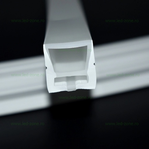 Profil Flexibil Aplicat Silicon Mat 12x12mm