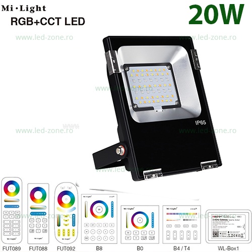 Proiector LED 20W Smart RGBCCT