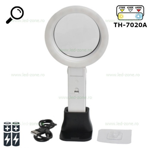 Lupa cu Lumina LED TH-7020A