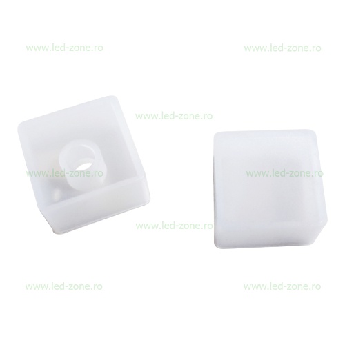 Set 2 Capace Protectie Profil Flexibil Silicon 20x20mm