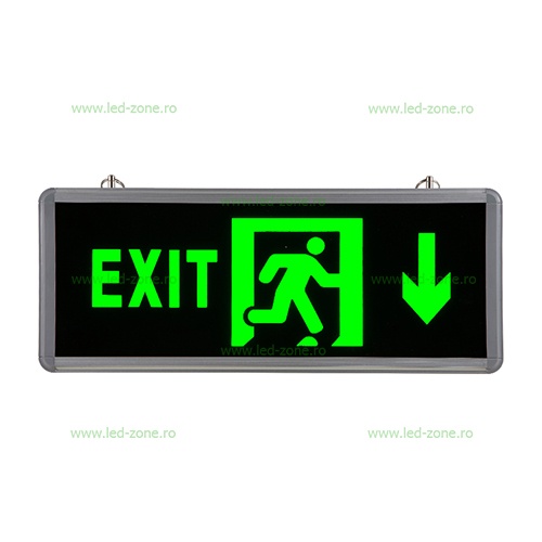 Indicator LED Exit Jos 2 Fete