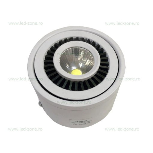 Spot LED Magazin Aplicat Mobil 7W COB Alb XQ025