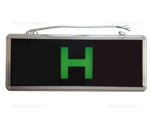 Indicator LED Hidrant Negru 2 Fete
