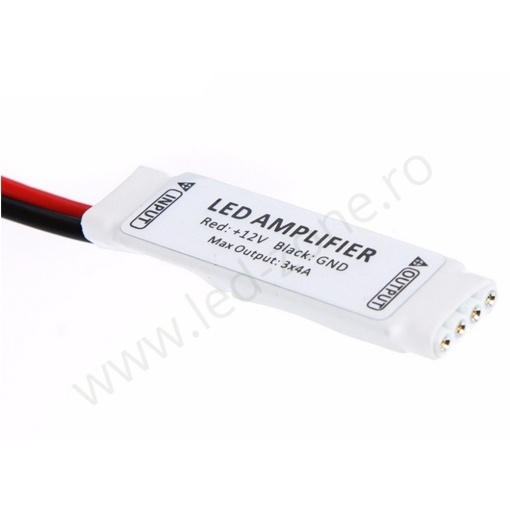 Mini Amplificator Banda LED RGB 12A 144W