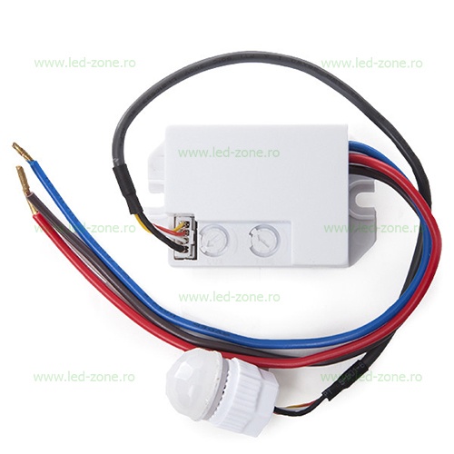 Senzor Miscare Programabil Incastrat 220V