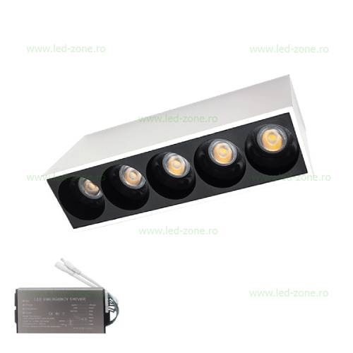 Spot LED 10W Aplicat Liniar Cob Alb