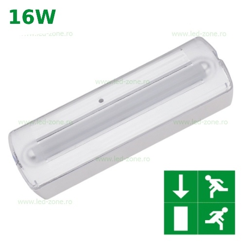 Indicator LED 16W Exit cu Autocolant MALDINI