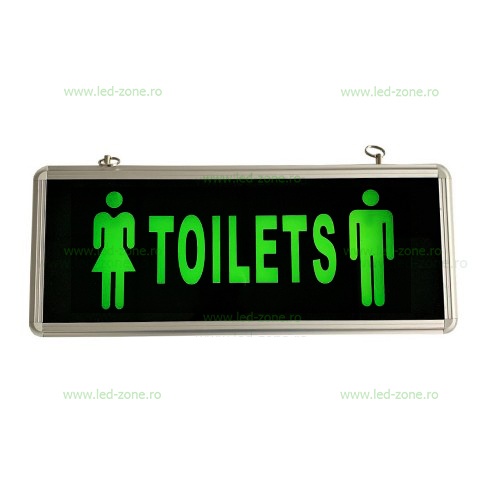 Indicator LED Toalete Barbati-Femei 2 Fete