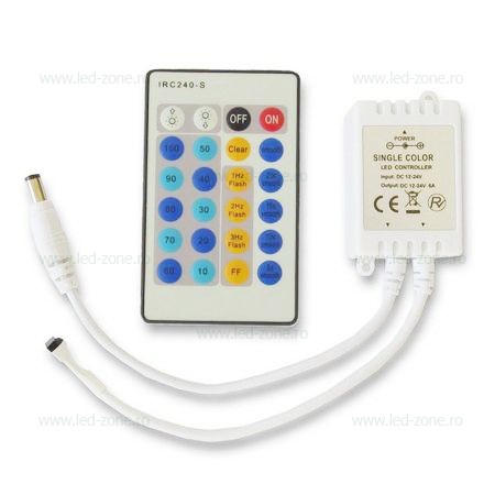 Variator Banda LED 72W IR Telecomanda 24 Taste