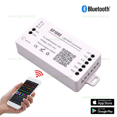 Controller Banda LED RGB Digitala WI-FI
