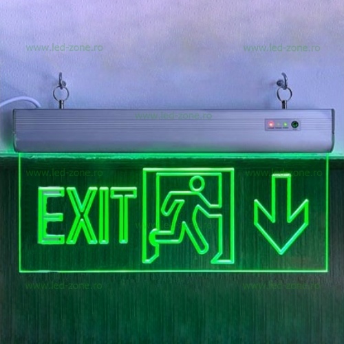 Indicator LED Exit Jos Acril