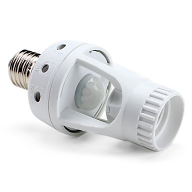 Adaptor Bec E27 Senzor Miscare Reglabil 360°