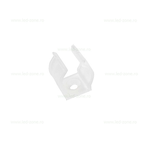 Clema Fixare Profil Flexibil Rotund Silicon D-13mm