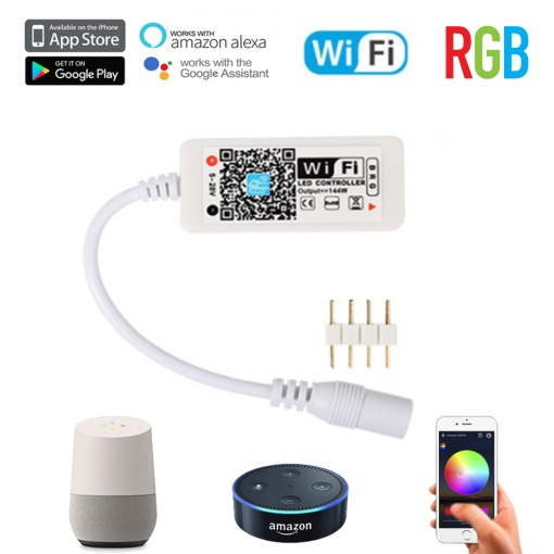 Controller Banda LED RGB 8A 100W WI-FI
