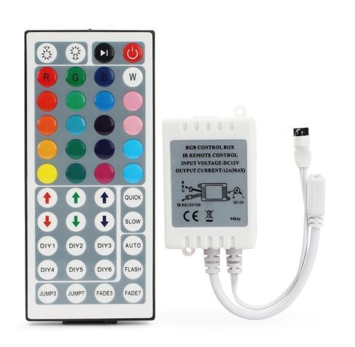 Controller Banda LED RGB 6A 72W 44 Taste IR