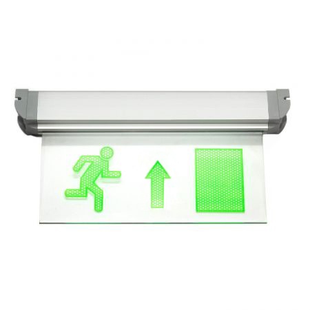 Indicator LED Exit Sageata Sus Acril Montaj Perete LZ4035