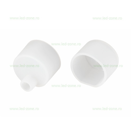 Set 2 Capace Protectie Profil Flexibil Silicon Rotund D-13mm