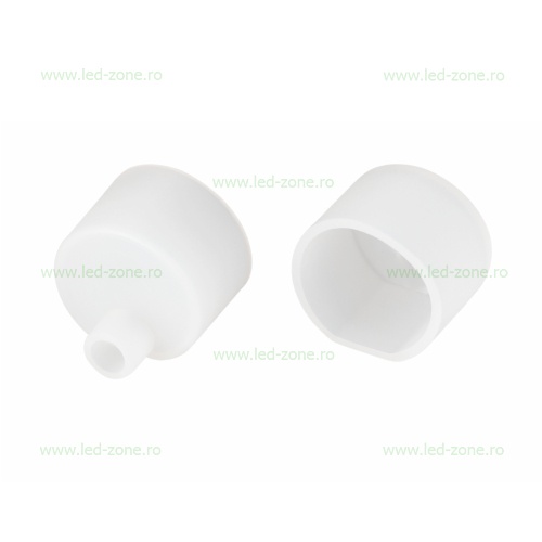 Set 2 Capace Protectie Profil Flexibil Silicon Rotund D-20mm