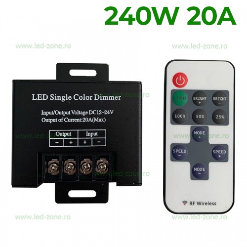 Variator Banda LED 240W RF Telecomanda
