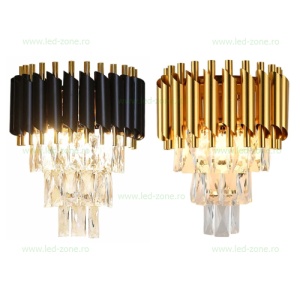 Aplica 2 Socluri E14 Cristal LZ8097/8098 - Img 1