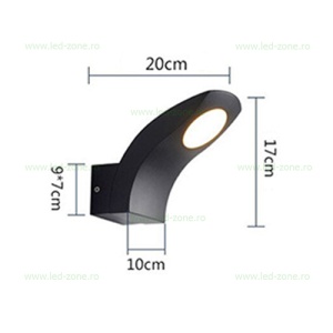 Aplica LED 10W Exterior LZ2103 - Img 3