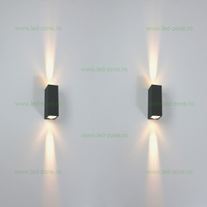 Aplica LED 2x3W Exterior LZ36 - Img 3