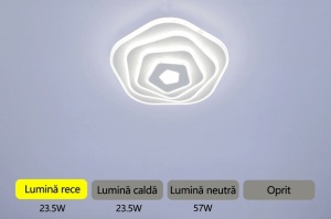 Aplica LED 57W 3 Functii LZ75L361 - Img 4