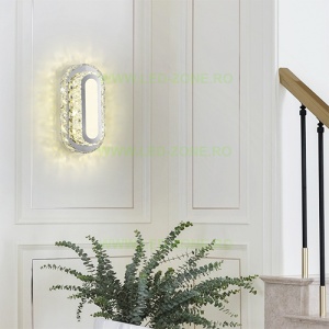 Aplica LED 64W 3 Functii Cristal LZ9612 - Img 6