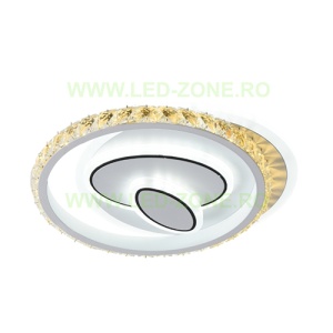 Aplica LED 68W 3 Functii Cristal LZ9783-240Y - Img 3