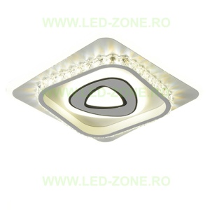Aplica LED 80W 3 Functii Cristal LZ9762-240F - Img 2