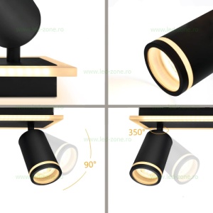 Aplica LED 82W 3 Functii CH8001-4 - Img 2