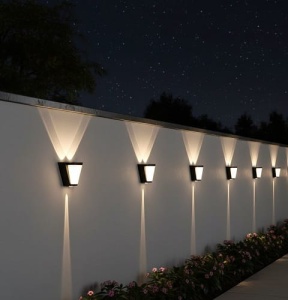 Aplica LED 9W Exterior Neagra LZ307-2