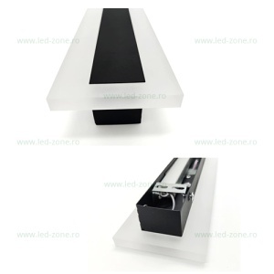 Aplica LED Exterior Negru 120cm LZ904