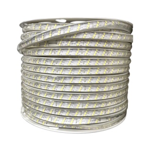 Banda LED 2835 276 SMD/ML Furtun Silicon 220V Lupa Rola 50m - Img 4