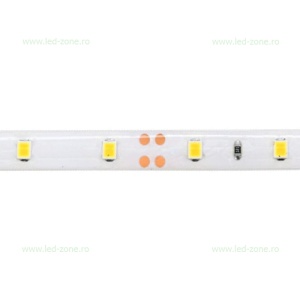 Banda LED 2835 60 SMD/ML Silicon 220V Rola 50m - Img 2