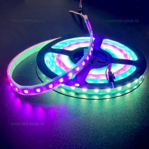 Banda LED 5050 60 SMD/ML Digitala RGB Submersibila 12V - Img 6