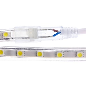 Banda LED 5050 60 SMD/ML Furtun Silicon 220V Superflux - Img 3