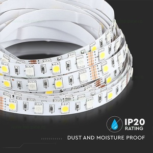 Banda LED 5050 60 SMD/ML RGB+W Interior 12V