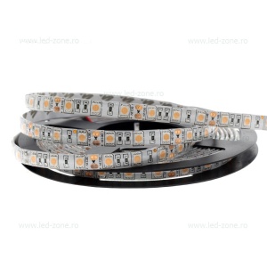 Banda LED 5050 60 SMD/ML Silicon Magenta 12V - Img 2