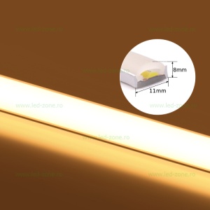 Banda LED COB 220V Silicon Mat Autoadeziva - Img 1