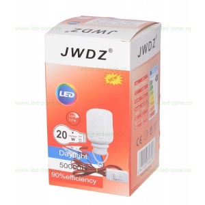 Bec LED 20W Mat Alimentare 12V Clesti cu Intrerupator - Img 3